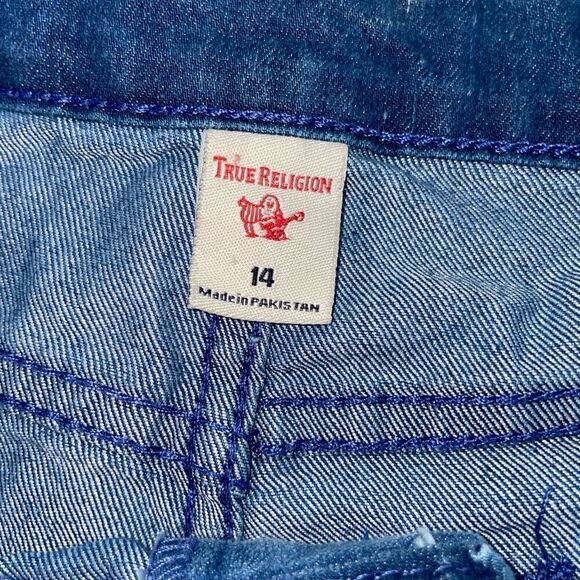 True Religion Geno Relaxed Slim Jean Shorts - Picture 4 of 5